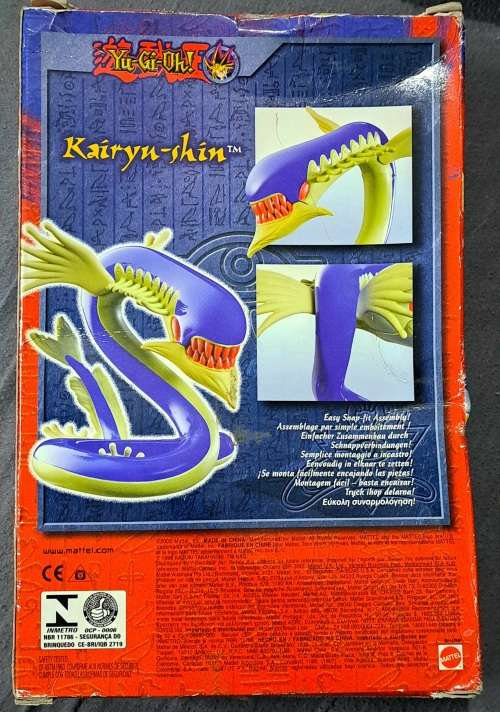 2003 YuGiOh Kairyu Shin Collectable Model Kit Mattel Boxed - Super Rare