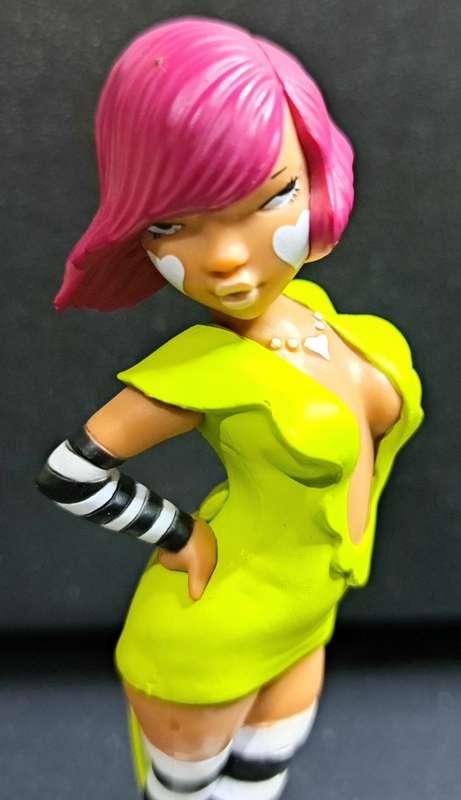 Rare FAFI X MAC Cosmetics Ermine Doll Girl Art Action Figure Medicom Toy Fafinette 10cm