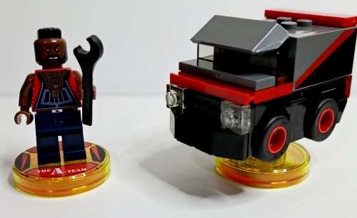 LEGO - A-Team - B. A. Baracus and GMC Vendura Van