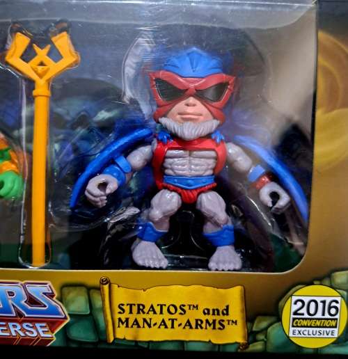 SDCC 2016 Exclusive - The Loyal Subjects  MOTU 2 Pack Stratos and Man-at-arms