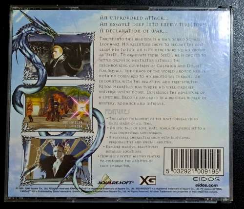 Final Fantasy 7 and 8 - PC Edition - VG Complete