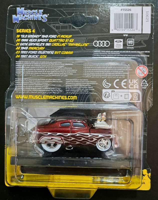 Muscle Machines - 1949 Mercury plus display stand