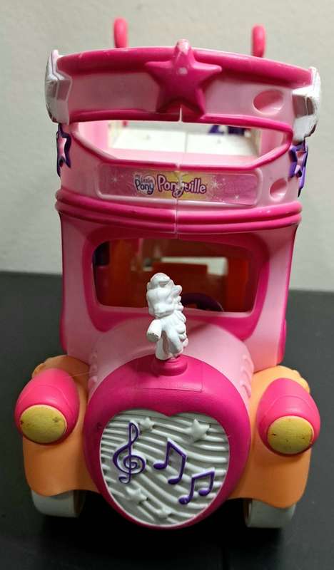 Classic 2007 Hasbro - Original My Little Pony Song Stars Touring Bus!!