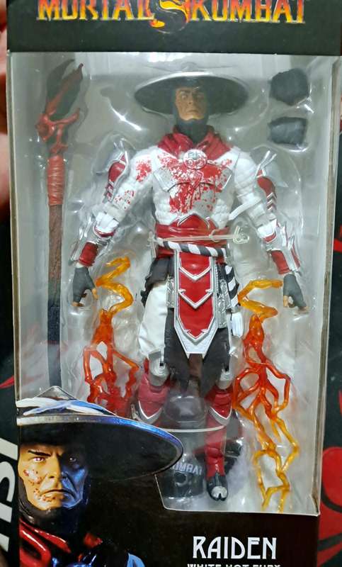 McFarlane Toys - Mortal Kombat - Raiden - White Hot Fury
