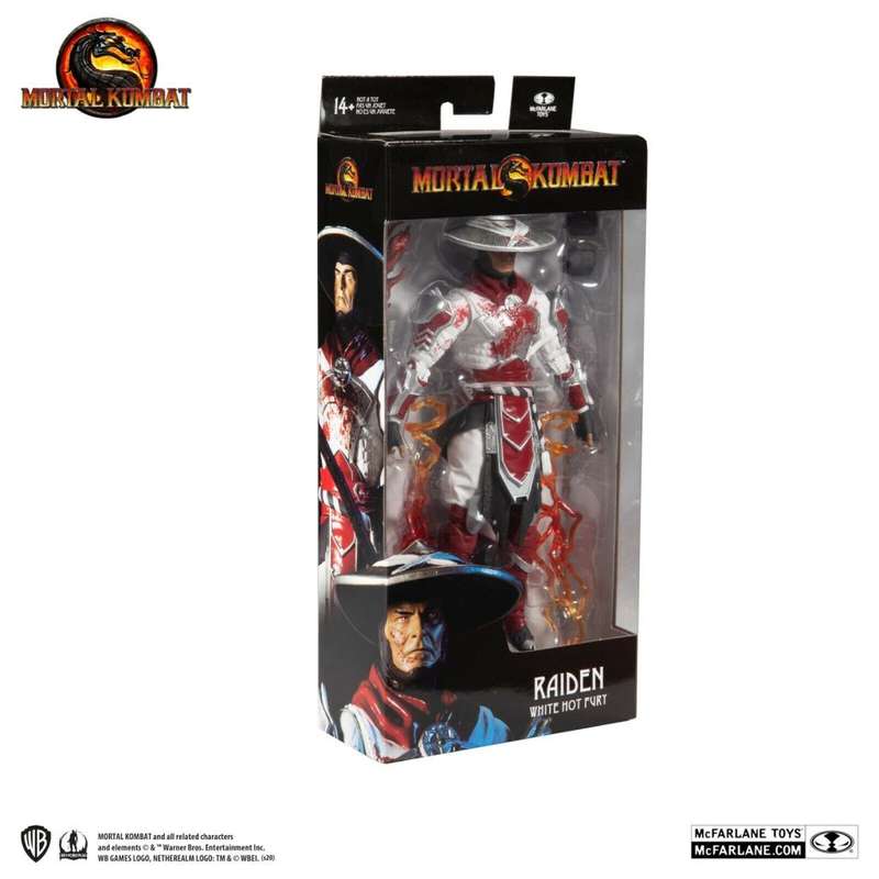 McFarlane Toys - Mortal Kombat - Raiden - White Hot Fury
