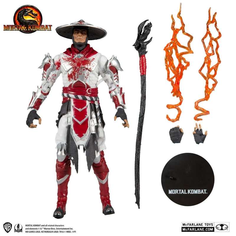 McFarlane Toys - Mortal Kombat - Raiden - White Hot Fury
