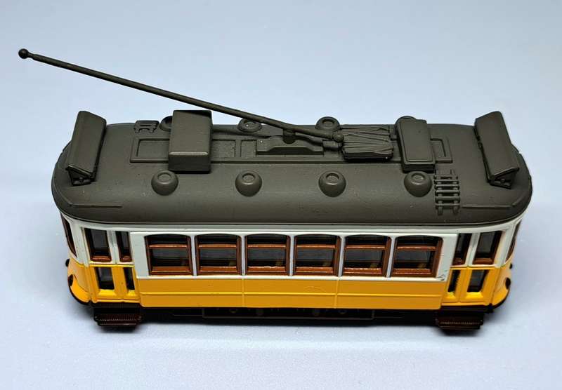 Amarelis - Lisbon 28 Tram Model  1:87 (9x4x3cm) - Yellow - Gorgeous!