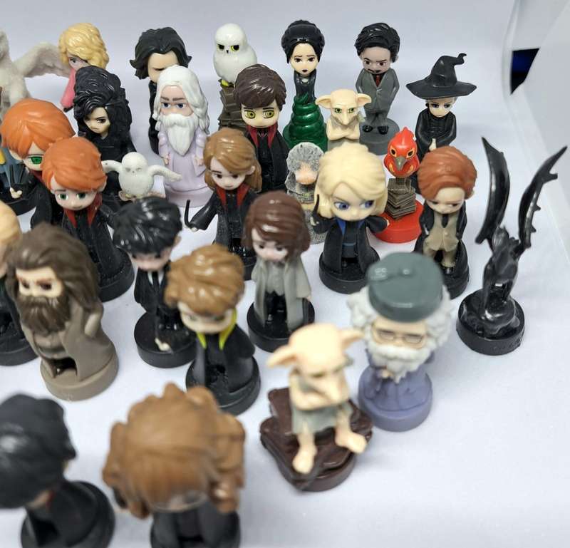Huge Harry Potter Mini Chess Like Figure Bundle! 37 Figs Approx 4cm
