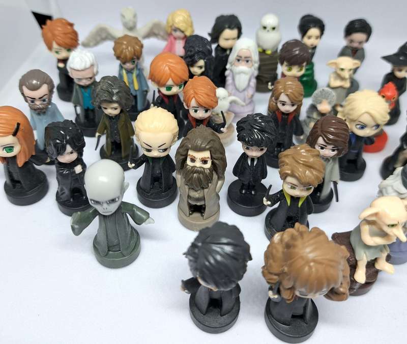 Huge Harry Potter Mini Chess Like Figure Bundle! 37 Figs Approx 4cm