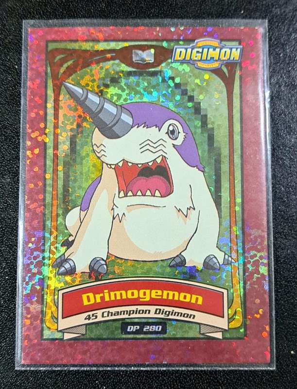 2000 DIGIMON Cards - Animated Series 2 Insert - Drimogemon - Foil - NM