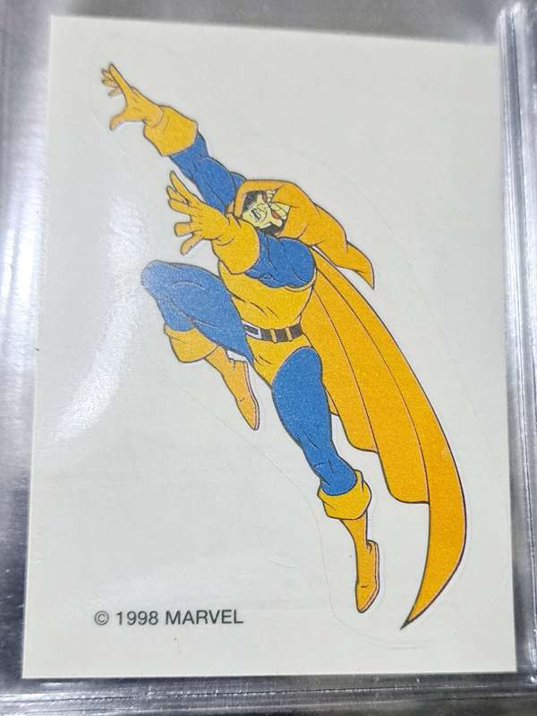Complete 1998 Marvel (Spur) Spider-Man Sticker Card Set 24/24 - NM