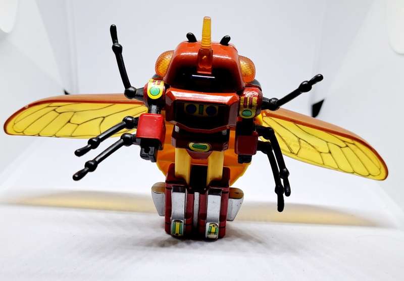 Super Rare 2000 Leader Shine InsectBots - Cicada - Approx 12CM