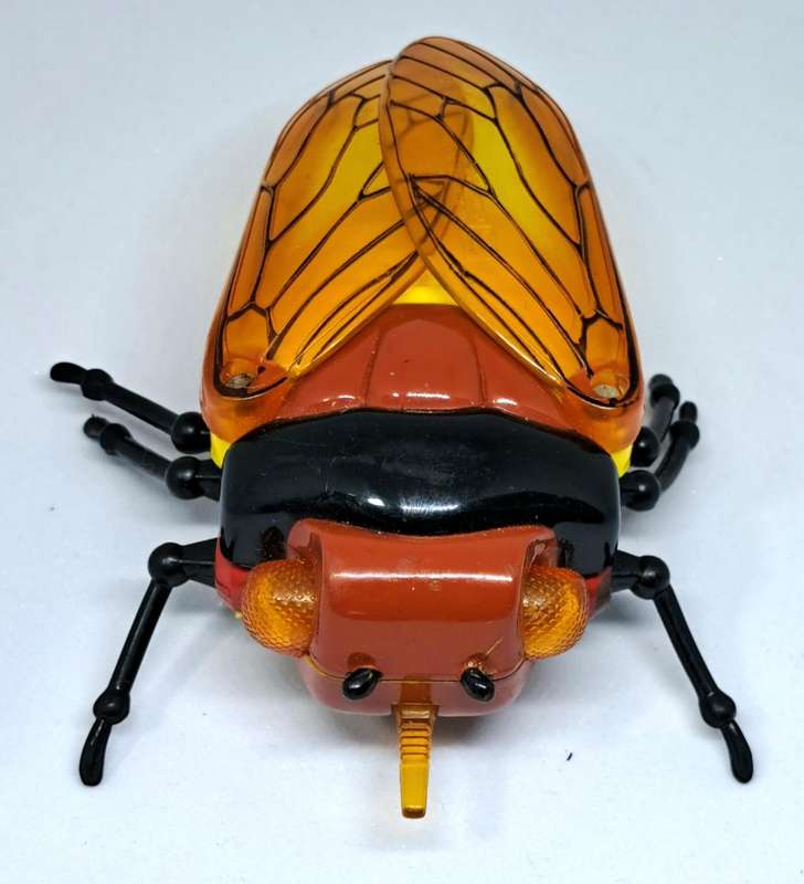 Super Rare 2000 Leader Shine InsectBots - Cicada - Approx 12CM