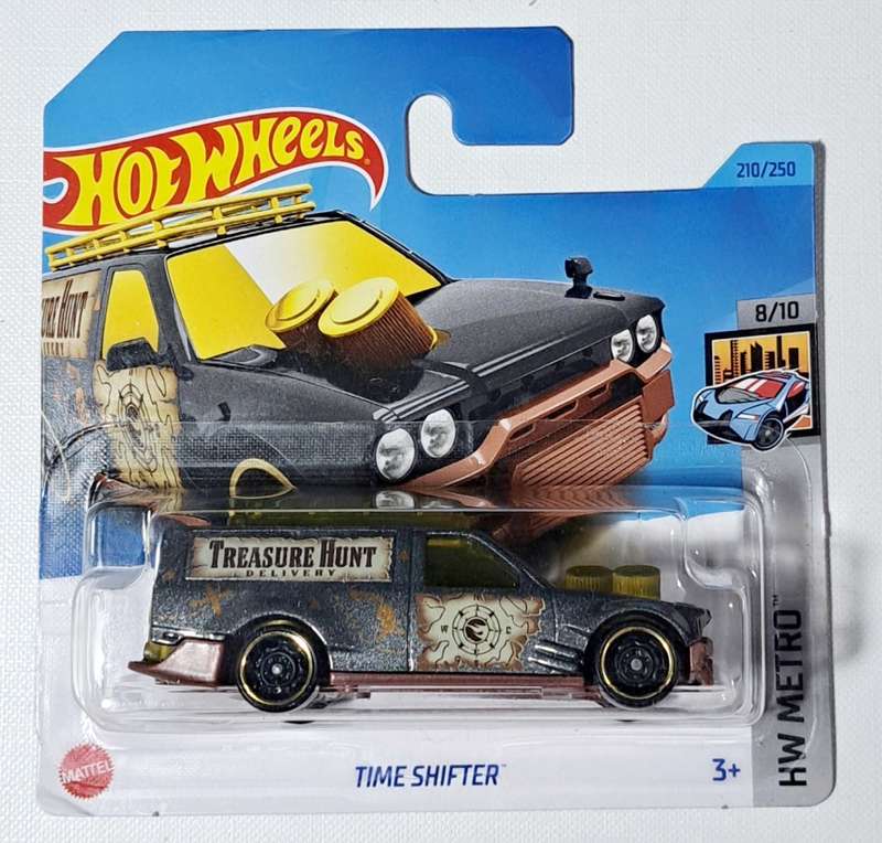 2017 Hot Wheels - Rare Treasure Hunt - Treasure Hunt Delivery - Time Shifter!