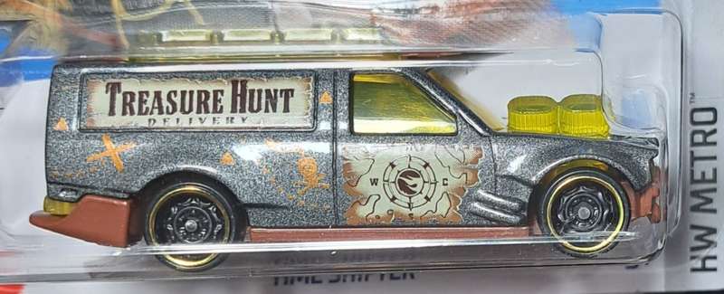 2017 Hot Wheels - Rare Treasure Hunt - Treasure Hunt Delivery - Time Shifter!