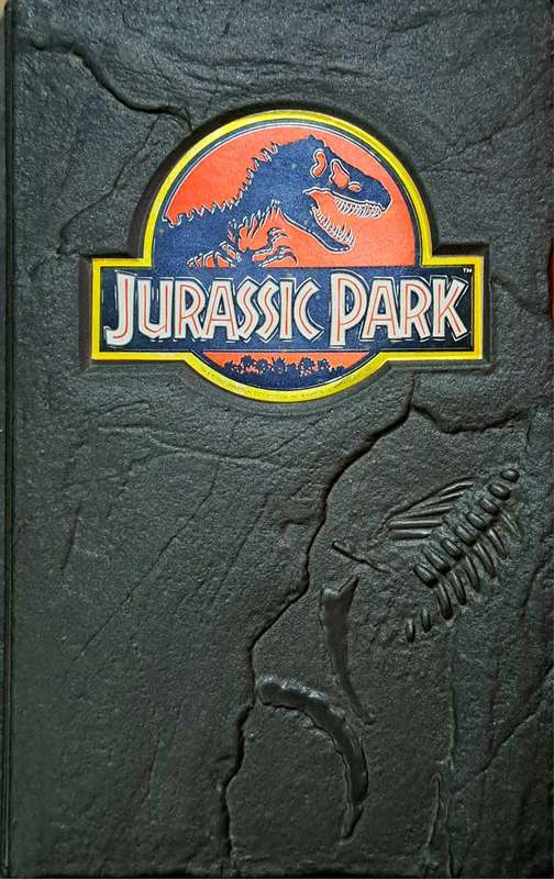 1993 - Jurassic park VHS video tape - limited edition 3D fossil edition - rare