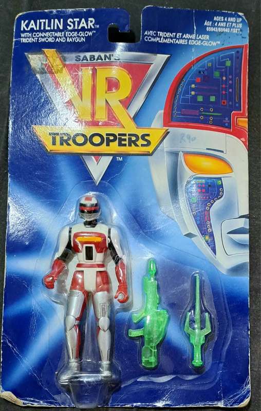1994 Kenner / SABAN - VR Troopers - Kaitlin Star - Action Figure