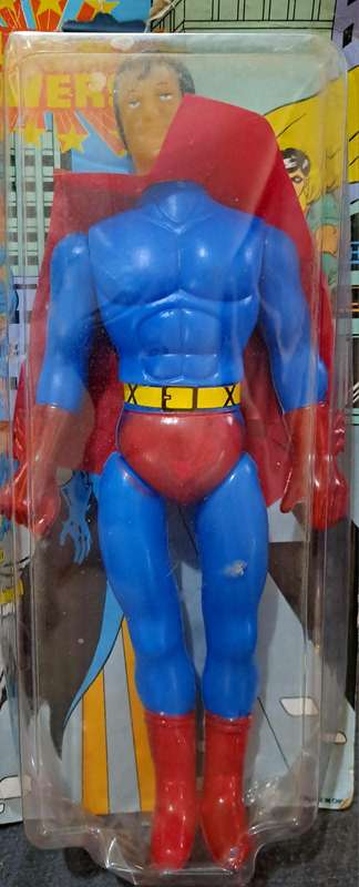 Super Rare 1980/90s McFarlane Super Powers Bootleg - Superman Bootleg - Action Figure 12`