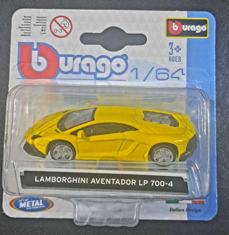 Bburago - Lamborghini Aventador LP700-4 - Die Cast 1:64