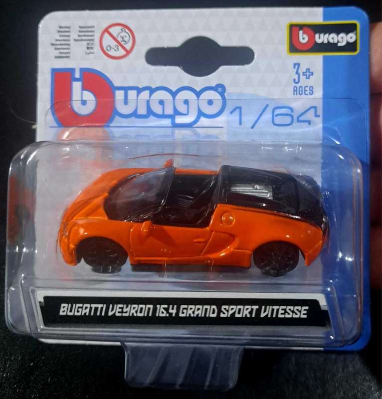 Bburago - Bugatti Veyron 16.4 Grand Sport Vitesse - Die Cast 1:64