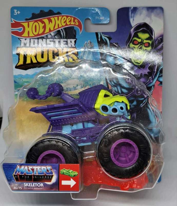 Hot Wheels - Monster Trucks - MOTU - Masters OF The Universe - Skeletor