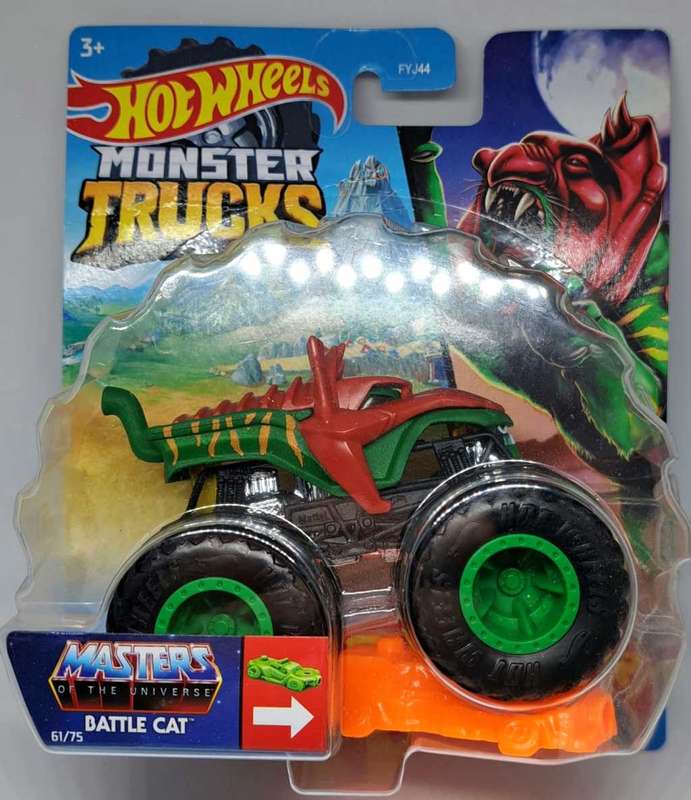 Hot Wheels - Monster Trucks - MOTU - Masters Of The Universe - Battle Cat