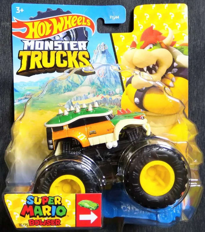 Hot Wheels - Monster Trucks - Super Mario Bros. - Bowser Ltd Edition