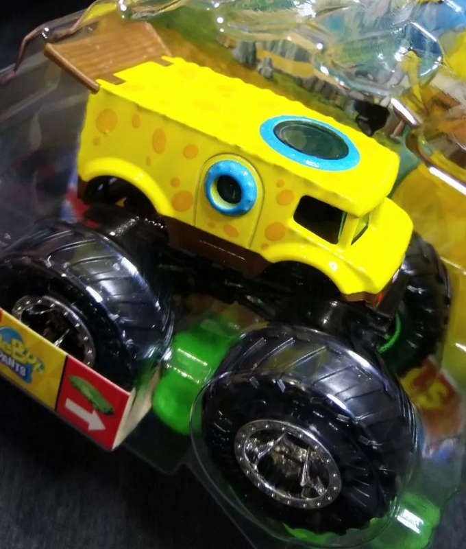 Hotwheels - Monster Trucks - SpongeBob Squarepants Ltd Edition