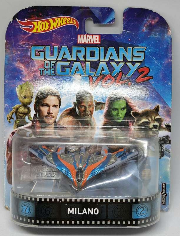 Hot Wheels - Guardians Of The Galaxy Vol 2. - Milano Space Ship - Rare 1:64