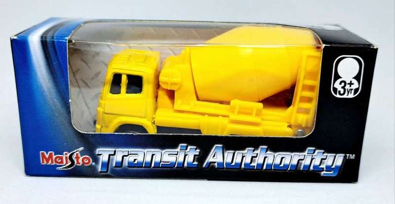 Rare 2002 MAISTO - Boxed - Transit Authority - Cement Truck