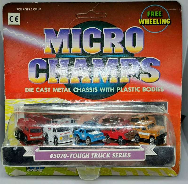 Retro DIL - Micro Champs Set Of 5 - Srare Sealed