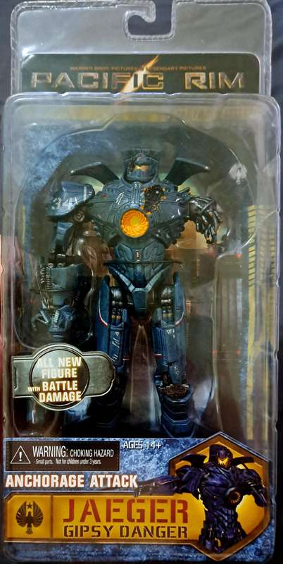 2014/15 NECA - Pacific Rim - Anchorage Attack - Battle Damaged Gipsy Danger - 18cm Action Figure
