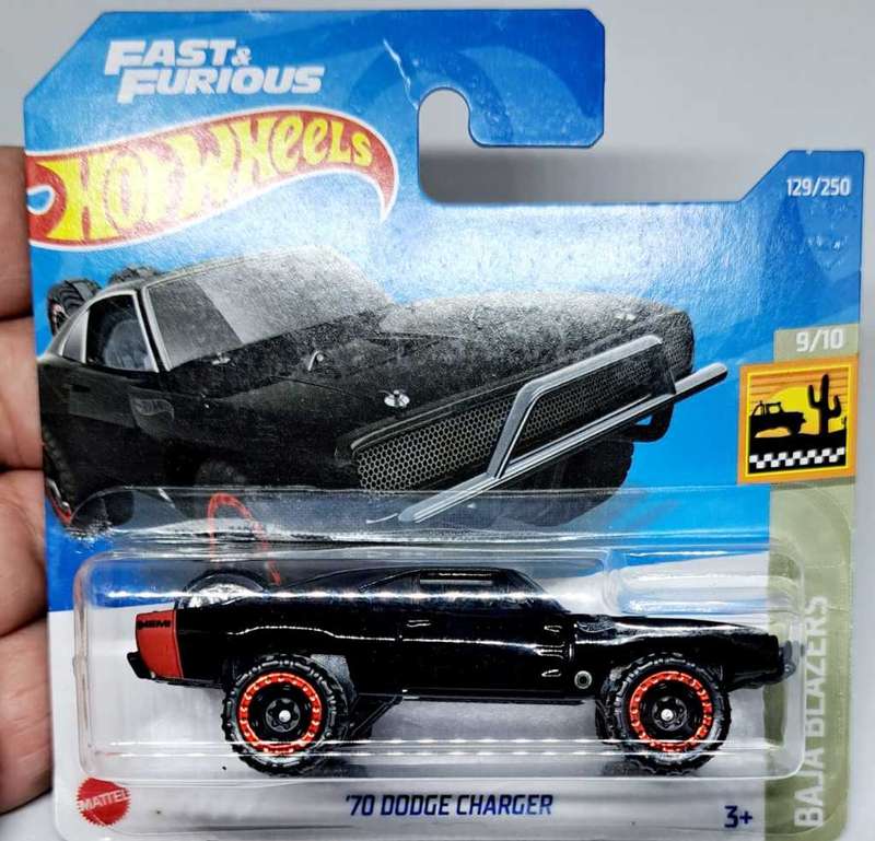HOT WHEELS - Fast & Furious - 1970s Dodge Charger - Die Cast 1:64