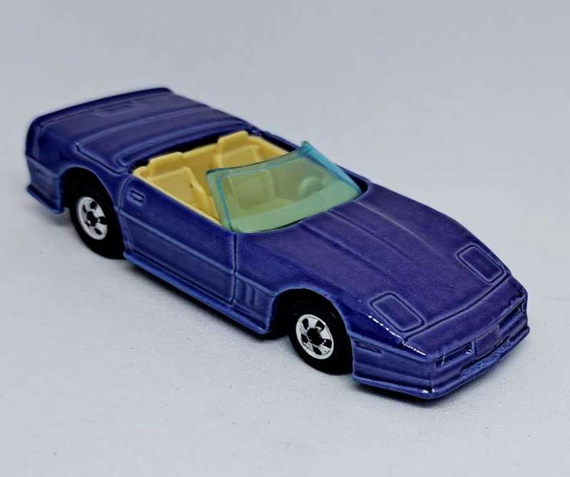 Rare 1989 Hot Wheels - Automagic II - Corvette Convertible  - Mattel Die Cast 1:64 Near Mint