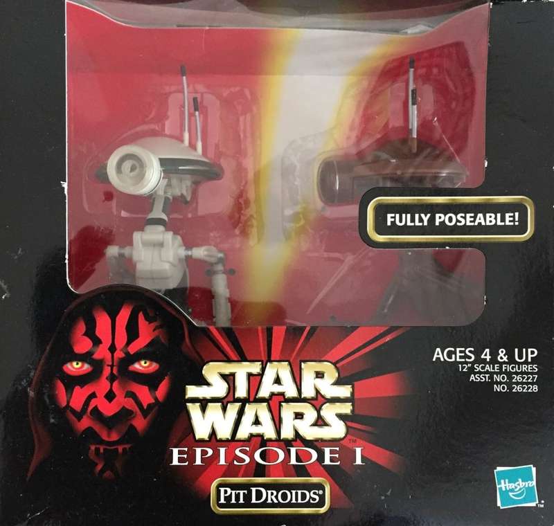 1998 Hasbro - Star Wars Episode 1 -  Pit Droids Action Figure Set