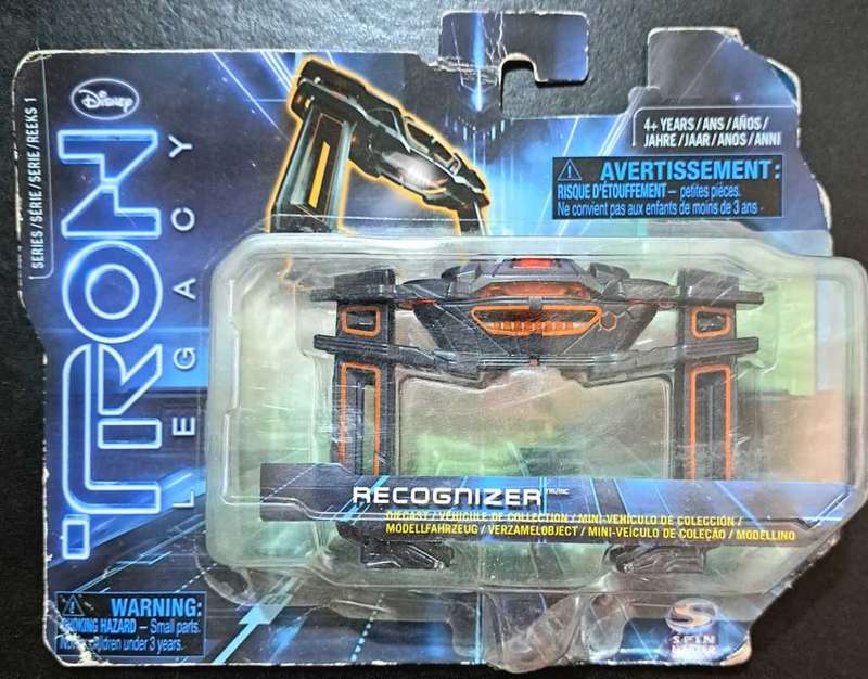 2010 Spinmaster - TRON - Recognizer - Die Cast 1:50 - XTRARE