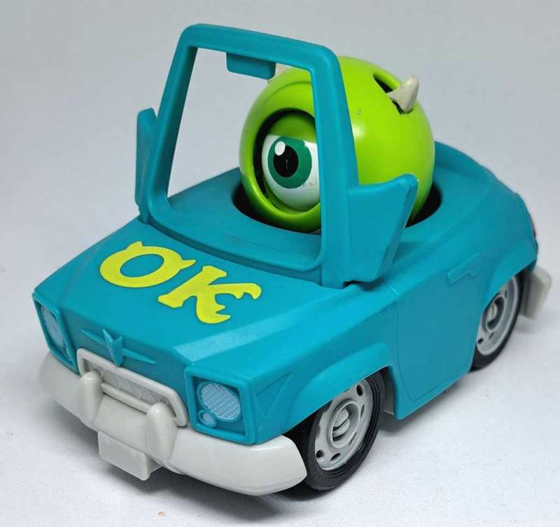 Super Rare - 2013 Disney Pixar - Monsters University Roll-A-Scare - Mike Wazowski