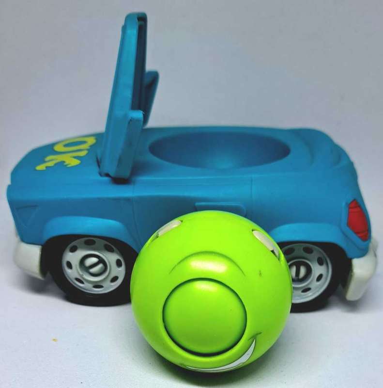 Super Rare - 2013 Disney Pixar - Monsters University Roll-A-Scare - Mike Wazowski