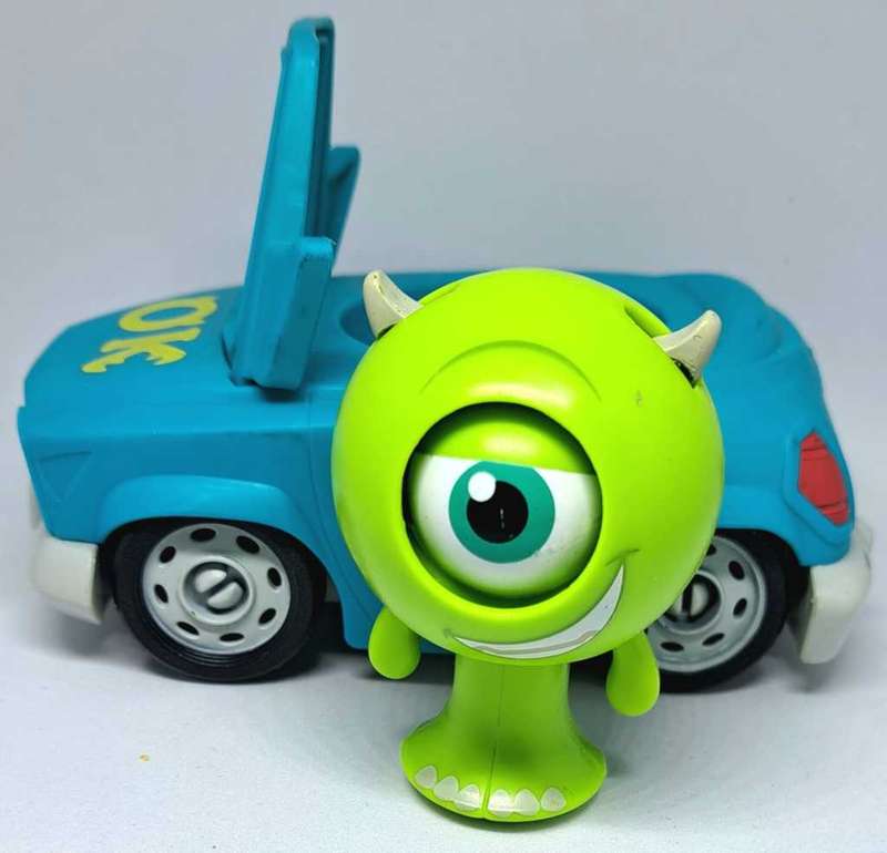 Super Rare - 2013 Disney Pixar - Monsters University Roll-A-Scare - Mike Wazowski