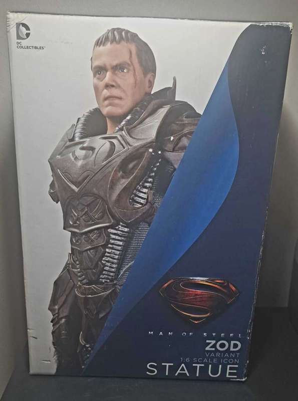 DC Collectibles Superman Man of Steel General Zod Variant 1:6 Scale Icon Statue (34cm)