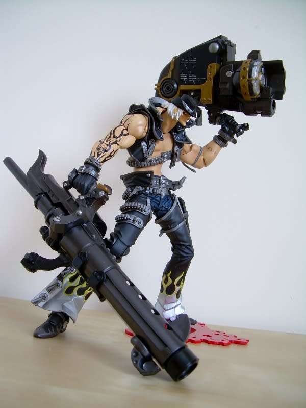 Kaiyodo - TriGun - Gazelle The Peace Maker - Rare Black Version - Insane Figure!!!