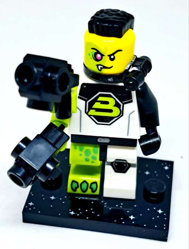LEGO Minifigures - BlackTron Mutant Figure - Rare Pull