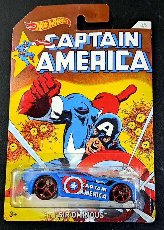 Hot Wheels - Captain America - Sir Ominous
