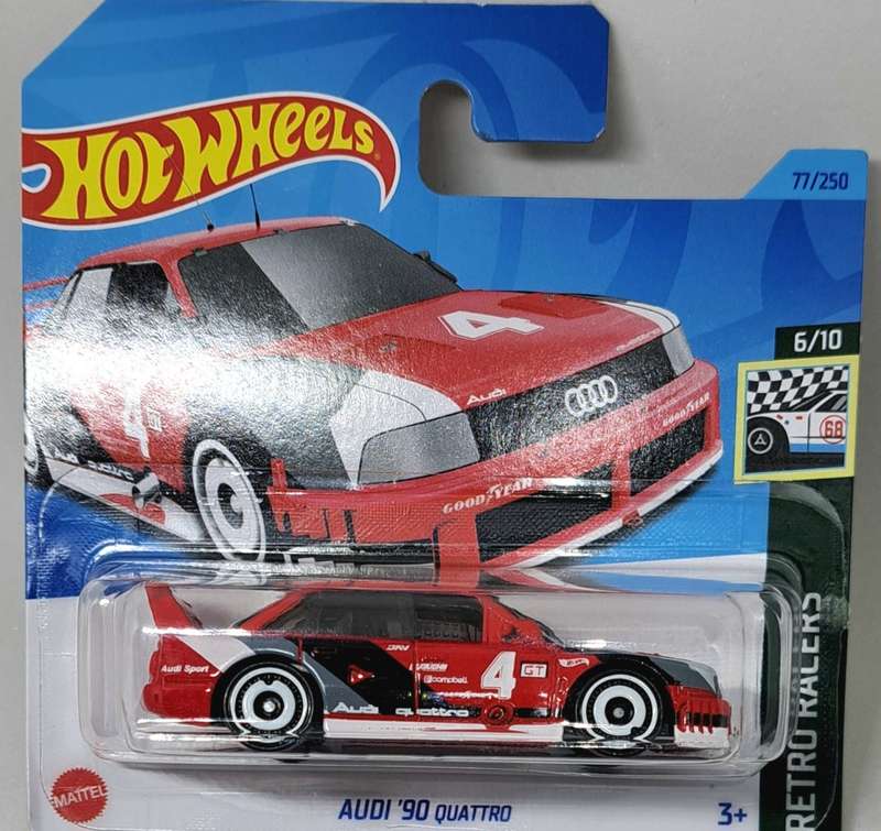 Hot Wheels - Audi 90` Quattro - Die Cast 1.64 - Sealed