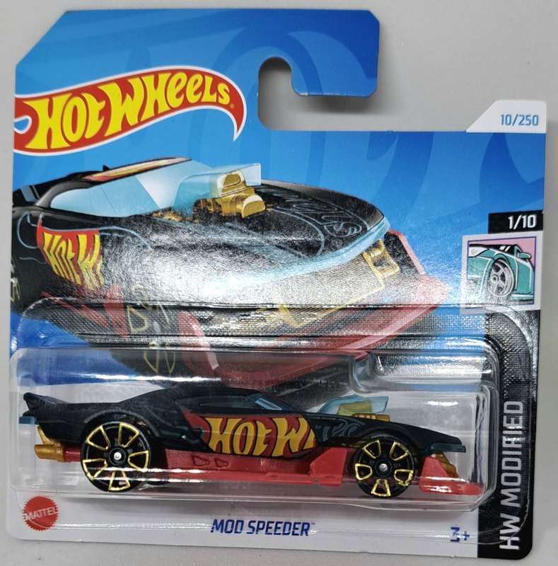Hot Wheels - Hot Wheels Branded Mod Speeder 1.64 scale - Die Cast - Sealed