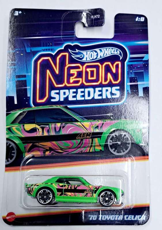 Hot Wheels - Neon Speeders - 70` Toyota Celica