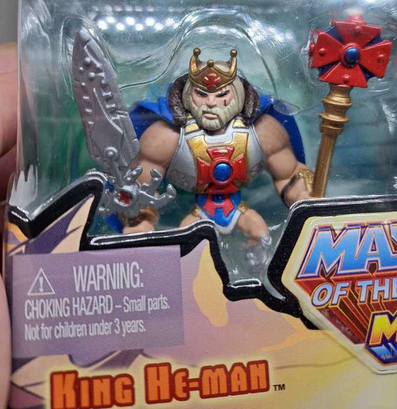 2014 MATTEL/MATTYCOL EXCLUSIVE - Masters of the Universe Minis King He-Man & Clawful Figure Set