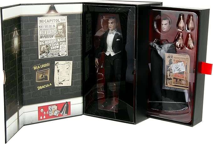 2022 - JadaToys -  Bela Lugosi Dracula 15cm Moveable Figure with Accessories - Signature edition