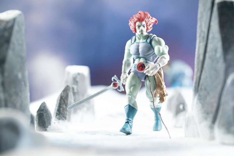 Super7 Ultimates - Thundercats Lion-O (Hook Mountain Ice) - 7 Thundercats Action Figure