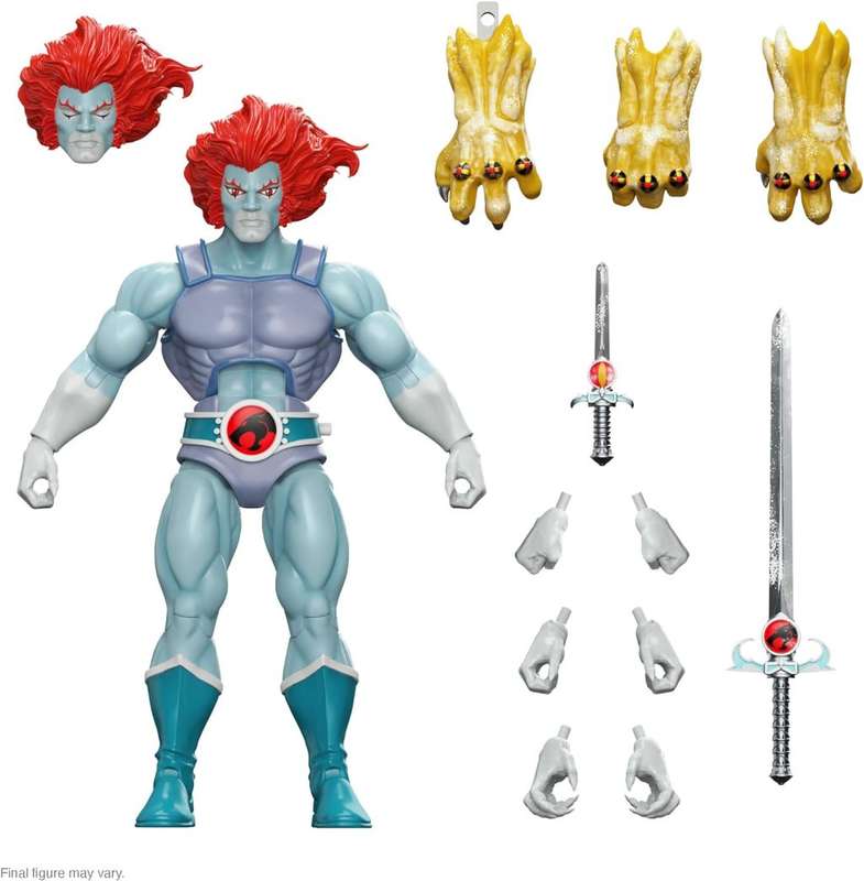 Super7 Ultimates - Thundercats Lion-O (Hook Mountain Ice) - 7 Thundercats Action Figure